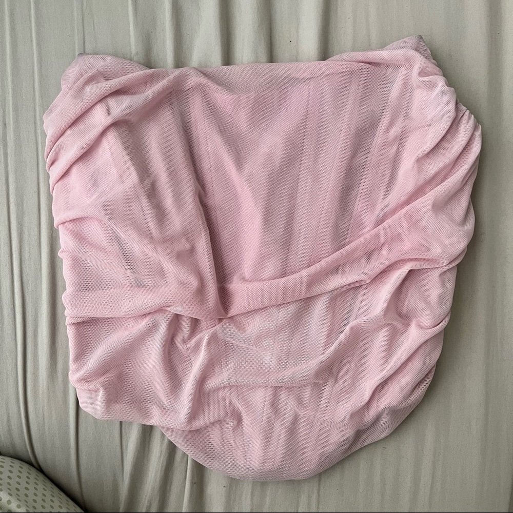 Corset tube top - pink - viral - size M